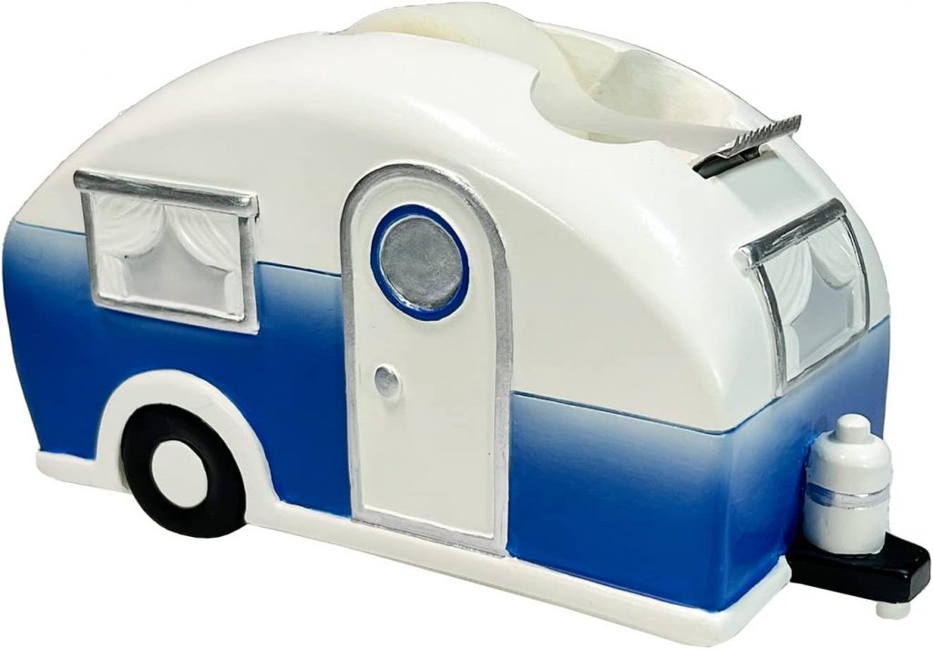 Vintage camper van tape dispenser aesthetic desk accessory